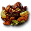 Dried fruit and nuts