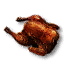 Gutted pheasant