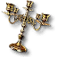 Gold candelabrum