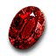 Flawless ruby