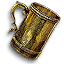 Gold mug