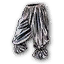 Silver pantaloons