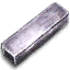 Meteorite silver ingot