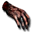 Unusual severed hand
