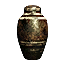 Urn with ashes of Margot de Corentin