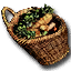Basket of carrots