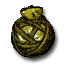 Yellow paint ball
