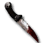 Decorated hunting knife