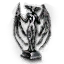 Statuette of a winged humanoid