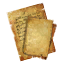 Crumpled note