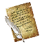 Crumpled letter