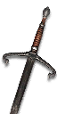 Toussaint Ducal Guardsman's steel sword