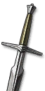 Forgotten Wolven silver sword