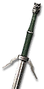 Ursine silver sword - enhanced