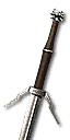 Feline silver sword - enhanced