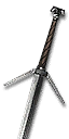 Legendary Wolven silver sword