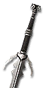 Legendary Wolven silver sword - mastercrafted