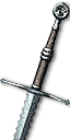 Feline steel sword - mastercrafted